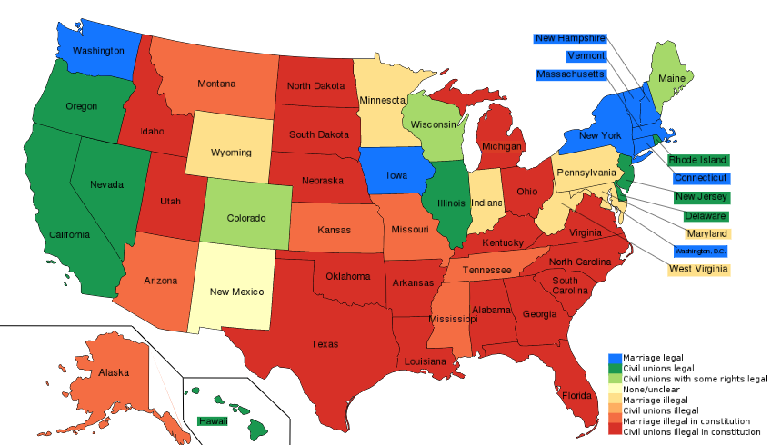 The Movement for Legalization of Same Sex Marriage in the United States